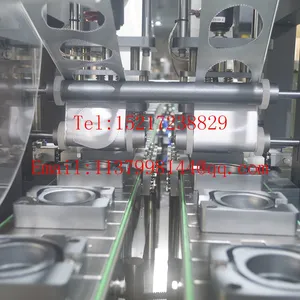 Cup Box Sealing Film Machine Bead and Liquid Filling Machine Aluminum Foil Sealing Machine thumbnail-1