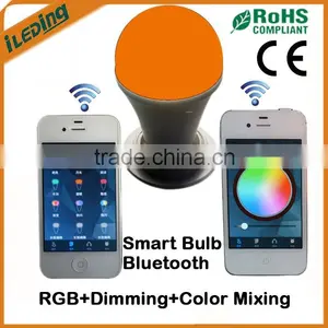 Bluetooth Control Multicolor 7W Smart LED Bulb thumbnail-1