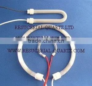 U Shape Quartz Glass Tube thumbnail-1