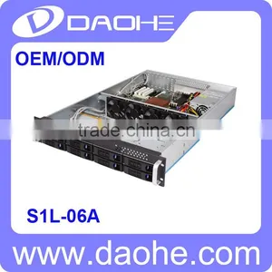 2U Entry Computing and Storage Server Chassis - 8x 3.5" Hot-Swap thumbnail-2