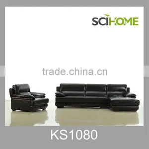 Sofa Set Leather Genuine Leather Couch With Leather Sofa Chairs thumbnail-1