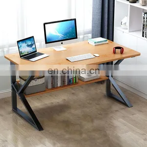 China Supplier Cheap Price Home Office Equipment Furniture Wood Computer Study Table Wooden Executive Computer Office Desks thumbnail-2