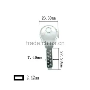 K3 High Quality Door Key Blank thumbnail-2
