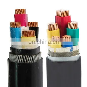 3 Cores 4 Cores Xlpe Insulated Electric Motor Winding Wire Electric Power Cable thumbnail-1