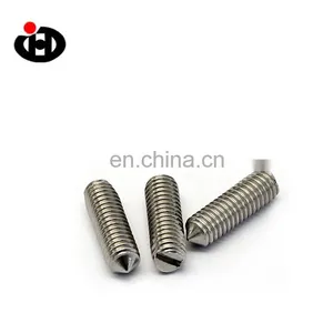 JINGHONG SS 304 Slotted Set Screws With Cone Point DIN 553 thumbnail-5