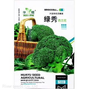 450pcs Wholesale f1 Hybrid Green Broccoli Seeds Broccoli Romanesco Seeds for Farm thumbnail-1