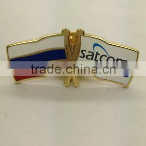 Flag Custom Metal Gift Epola Badge / Imitation Lapel Pins thumbnail-1