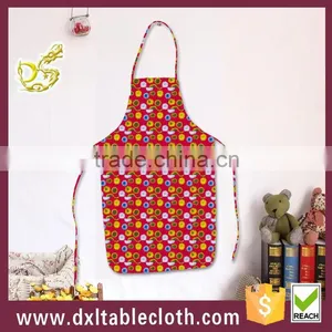 Anti Oil Waterproof PVC Printed Bib Kitchen Apron With Nonwoven thumbnail-1