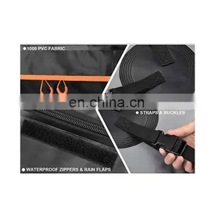 15 Cubic Feet Waterproof Car Roof Cargo Carrier Storage Rooftop Cargo Bag for All Vehicle thumbnail-3