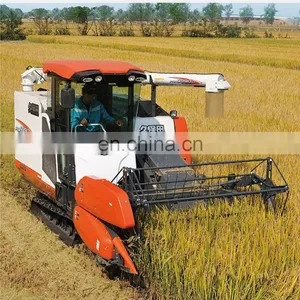 Japanese New Type Kubota Harvetser Combine Harvester for Agriculture Use thumbnail-2