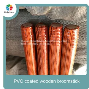 Manufacture Factory Home Cleaning Indoor Outdoor Wooden Broomstick thumbnail-4