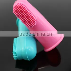 Top Quality Soft Silicone Finger Toothbrush Babies thumbnail-6