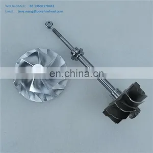 HE451V Rotor 2882111 Turbocharger Shaft ISX ISX15 Engine 3792586 3783568 2882004 2881807 2882111rx Turbo Turbine Wheel thumbnail-1