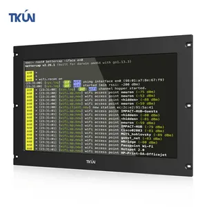 TKUN High Resolution Touch Screen Monitor 1366*768 Resistive Touchscreen Industrial Monitor With HD VGA DC12-36V thumbnail-1