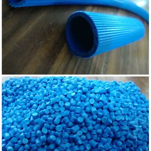 Soft Extrusion PVC Compound Crystal PVC Materials for Garden Hose Braided Flexible Hose Granules thumbnail-4