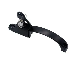 Popular Design Sliding Window Push Handle Aluminium Handle With Key thumbnail-1