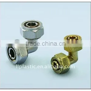 LL-BF-00010 Brass Equal Elbow thumbnail-1