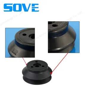 ZP2-32~125HBS Series Rubber Vacuum Cup SMC Brand Perfect Alternative Product Heavy Duty Bellows High Load Industrial Suction Large Workpieces thumbnail-3