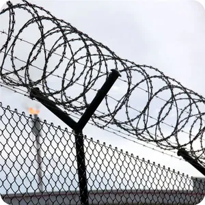 Galvanized Razor Wire With 2.5mm Core Diameter for Perimeter Security thumbnail-1