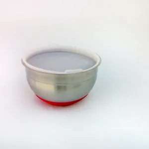 Salad Bowl ,3pce Set ,silicone Black thumbnail-2