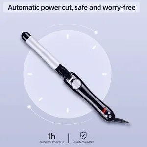 Automatic Curling/Ceramic Rotating Electric Curling Wand/Large Wave Curling Hair Salon（Wechat:13510231336） thumbnail-4