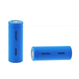 ZonYou Brand New 18500 Cylindrical NCM Cell 1000mAh Li-ion Batteries With 500 Cycles Life Span for Solar Energy Storage Systems thumbnail-2