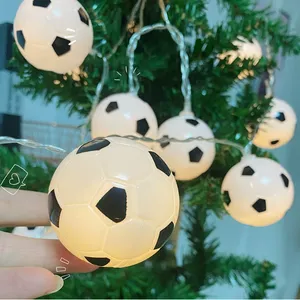 LED Football Light String, World Cup Creative Bar KTV Decoration Shaped Lights, Christmas Atmosphere Colored Lights thumbnail-3