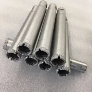 Brazed Diamond Hole Drill, Hollow Core Drill for Opening and Taking Materials, Drill Bit for Opening Holes in Tiles, Stones and Marbles thumbnail-2
