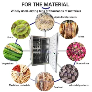 Industrial Heat Pump Dryer Machine Gas Chicken Feet Beef Jerky Dehydrator Machine Meat Machine Food Dehydrator EPC thumbnail-4