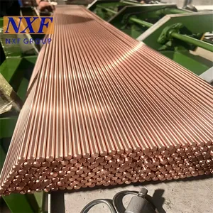 NXF C1100/GB T2/ASTM C11000/ISO Cu-ERHC/DIM OF-Cu58/BS C101/C102 Diameter 1-200mm Length 1-12m Copper Round Bar thumbnail-4
