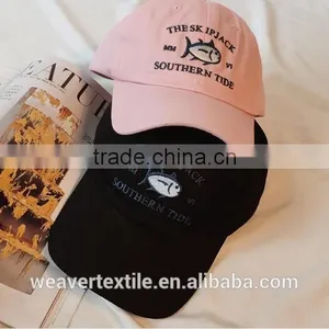 Fish Embroidery Cotton Baseball Hats Ball Caps thumbnail-3