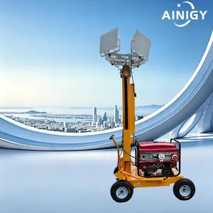 ANJ 6150B Electric Telescopic Lighting Tower thumbnail-2
