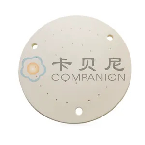 Custom Alumina Zirconia Industrial Ceramic Plate for High Temperature Wear Resistant Insulation Applications thumbnail-1