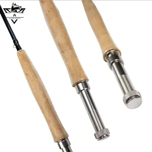 Custom Design High Quality 9'0'' Pure Carbon Fly Fishing Rod 40T Travelling Portable Japan Fly Fishing Rod thumbnail-4