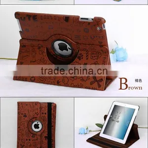 360 Degree Rotate for Ipad Case, for Ipad 4 Case With Stand thumbnail-4