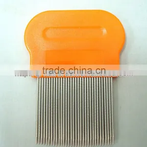 Professional Long Metal Teeth Hair Lice Comb , Round Head Lice Treatment thumbnail-2