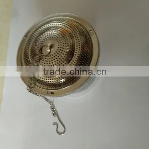 Amazon FDA Good Metal Tea Infuser Metal Tea Bag Infuser Stainless Steel 304 Tea Strainers Wholesale thumbnail-5