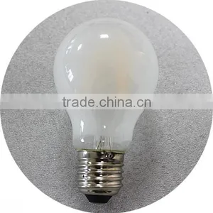 A60 Frosted Global Clear Glass 230v Filament Candle Lamp 6w E27 Cob Led Filament Bulb Light Quality Choice thumbnail-4