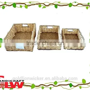 Large Baskets Wholesale, Wicker Basket, Wholesale Seagrass Baskets thumbnail-1