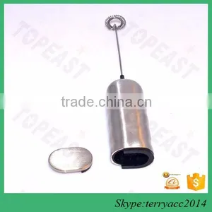 2016 Cafe Milk Frother Handheld Coffee 2 Speed Latte Maker, and Drink Mixer thumbnail-1