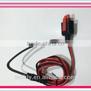 2 PIN Red MaleTo Female Connector 14GA 2 Cord 1.5M Wire Harness thumbnail-2