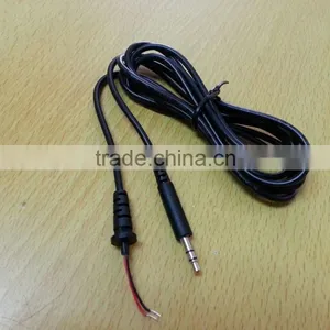 Standard 3.5mm Stereo With UL 2464 28# 2 C Wire and Molding Strain Relief thumbnail-2