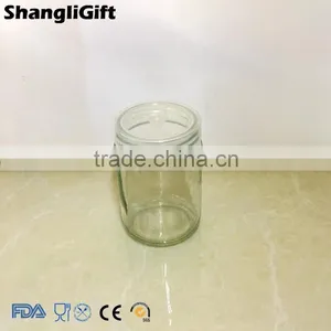 12oz Culture Jar 360ml Clear Glass With Plastic Cap thumbnail-2