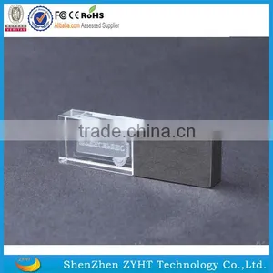 2015 New Products Crystal Usb Drive Unique Design With Customized Logo thumbnail-3