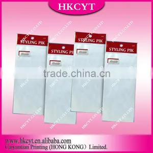 Custom Printed Plastic Packaging Bag With Hanging Header thumbnail-1