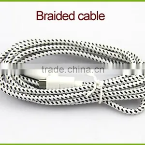 Braided Nylon Magnetic Charging 2.0 Micro USB Cable thumbnail-2