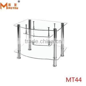 Hot Sale Glass Floor Small tv Stand thumbnail-1