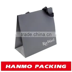 Eco Custom Black Packaging Paper Bag Factory Produce High Quality thumbnail-1