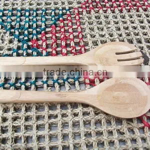 Spun Bamboo Salad Servers thumbnail-1