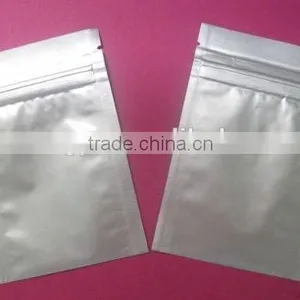 Clear Metallic Foil Ziplock Bag Grip Seal Pouch thumbnail-1